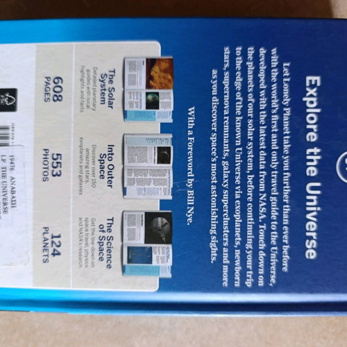 The Universe Lonely Planet new book in English