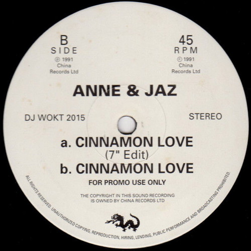 Anne & Jaz Ziggarets Of Cinnamon vinyl record used