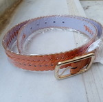 Set of 10 belts with various designs