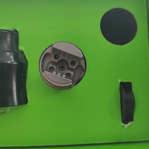 Recurve RDA Wotofo used, stainless steel, 24mm diameter