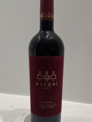 Κόκκινο ξηρό κρασί Asconi Velvet Saperavi 0,75L 13% αλκοόλ