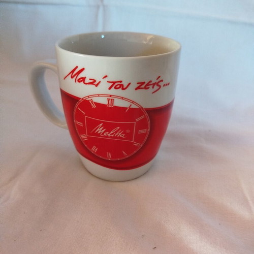 Melitta collectible coffee mug used