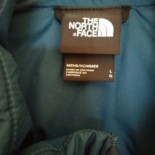 The North Face puffer jacket 550 like new, petrol dark blue