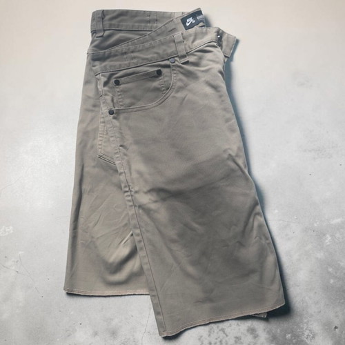 Nike SB denim shorts, light khaki