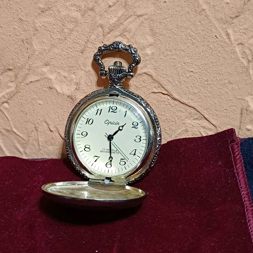 Opicin 17 JEVELS pocket watch like new, men's