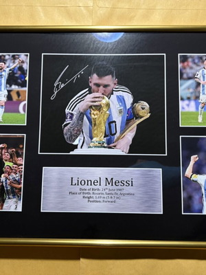 Αντίγραφο αφίσας Παγκόσμιου Πρωταθλητή Lionel Messi καινούργιο