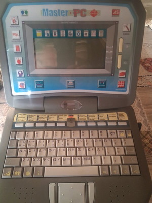 Master PC for kids used, works with batteries
