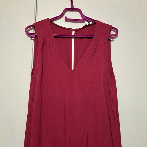 ALE One-piece jumpsuit new, pink with detachable polka dot belt