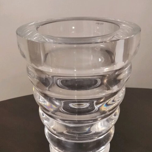 Crystal vase like new decorative