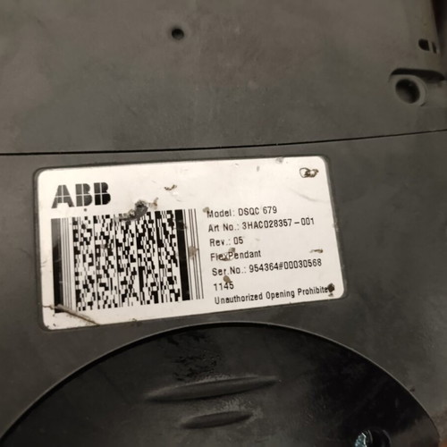 ABB FlexPendant DSQC 679 teach pendant like new