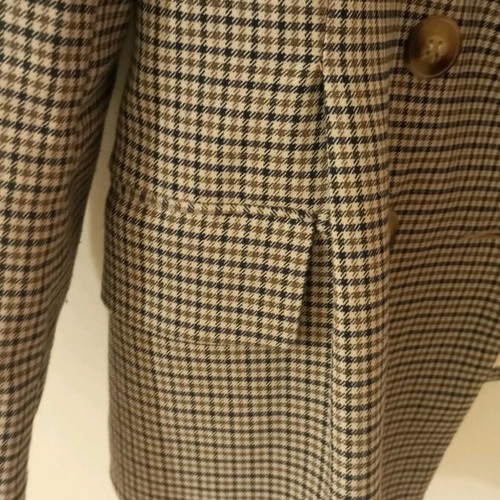 Zara women's jacket like new, beige and brown