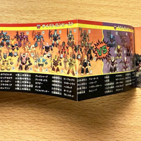 Takara 1987 Battle Beasts Beastformers Catalog like new, luxury case