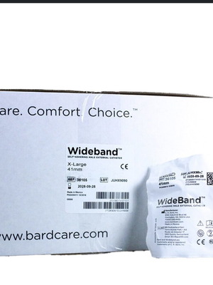 Bard Rochester Wideband Silicone Catheters New, Box of 30