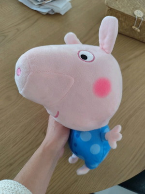 George plush pig from Peppa Pig like new