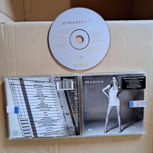 Mariah #1's CD compilation like new, pop