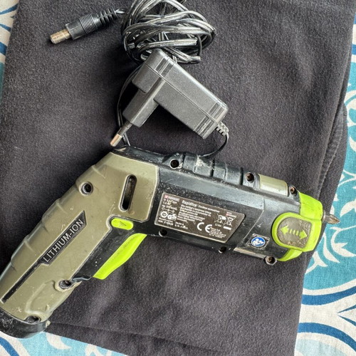 Parkside Rapidfire Cordless Screwdriver used, 3.6V Li-Ion battery