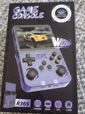 R36S handheld console like new with thousands of games