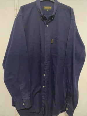 Timberland men's shirt dark blue like new, XL