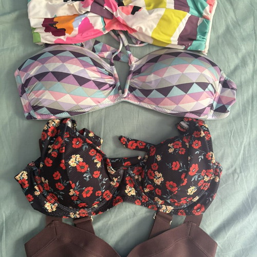 Swimwear like new multicolor Calzedonia and Zara sets