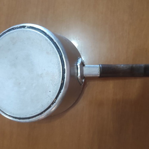 Vintage kitchenware set used, 2 sahani, tray, salad bowl, pot