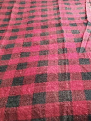 Old woven wool blanket double like new 2.75×2.16