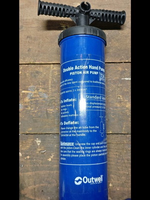 Outwell Τρόμπα Double Action Pump σαν καινούργιο