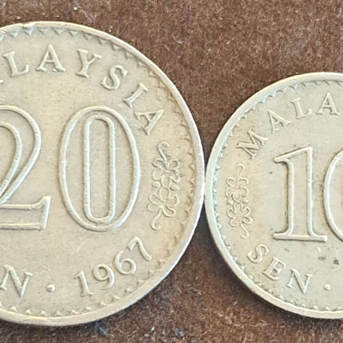 Malaysia coin set like new