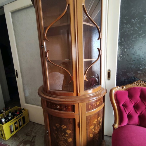 Vintage living room showcase like new