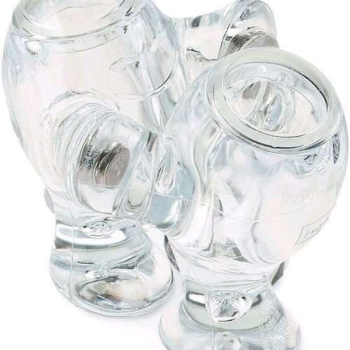 Step 'n Pep Salt and Pepper Shaker Set by Koziol Germany new