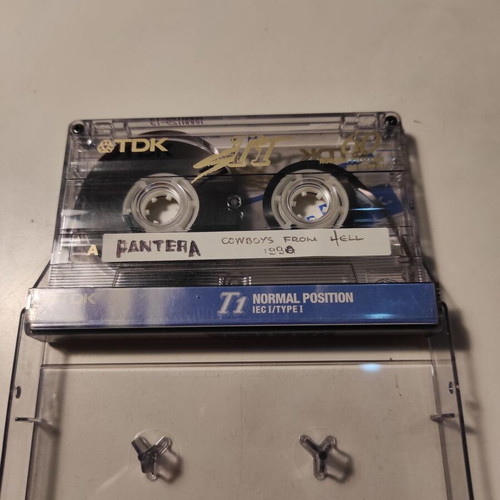 Pantera Cowboys from Hell cassette used, metal
