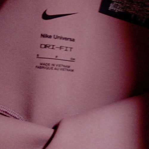 Nike pink biker shorts, size small