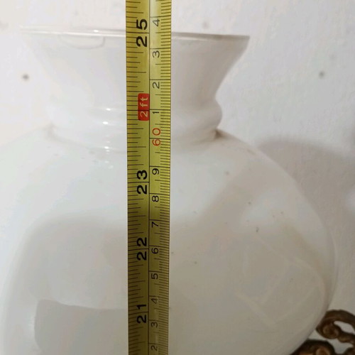 Lamp old used, height 65 cm, functional