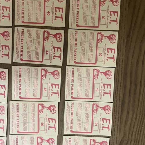 ET The Extra-Terrestrial Panini Stickers pack like new