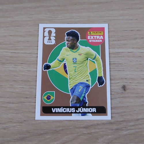 Panini Extra Vinicius Junior Bronze Sticker World Cup 2026 like new