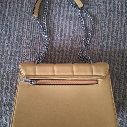 Shoulder bag spring new, pale yellow