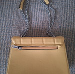 Shoulder bag spring new, pale yellow