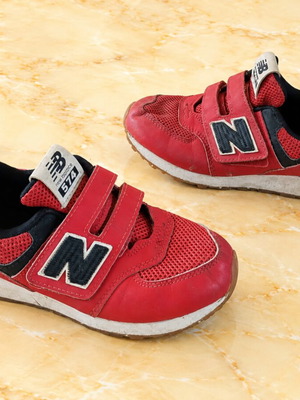 New Balance 574 δερμάτινα αθλητικά παπούτσια μέγεθος 32