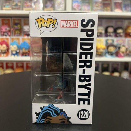 Funko Pop Spider-Byte 1229 from Spider-Man Across the Spider-Verse like new