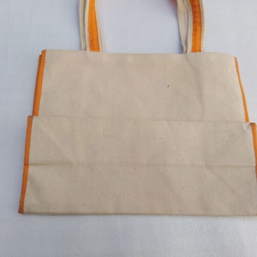 Doca fabric handbag like new with beads and sequins