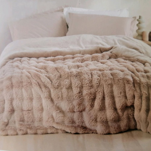 Luxe fur quilt new double-sided with 730gr/m2 filling