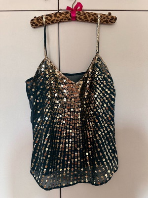 Sequin camisole like new, multicolor, size M