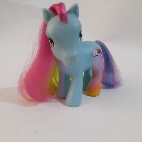 My Little Pony Rainbow Dash figure used, G3 Hasbro