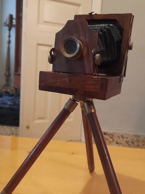 Vintage camera replica used