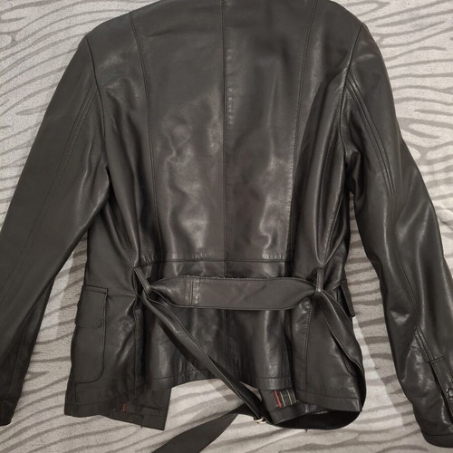 Stanfield leather jacket, black, size XL