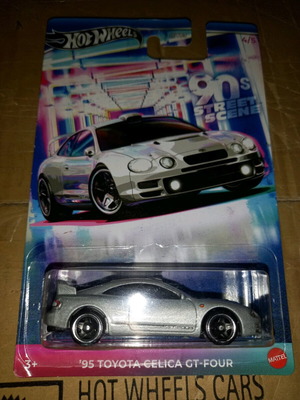 Hot Wheels '95 Toyota Celica GT-Four 90s Street Scene new