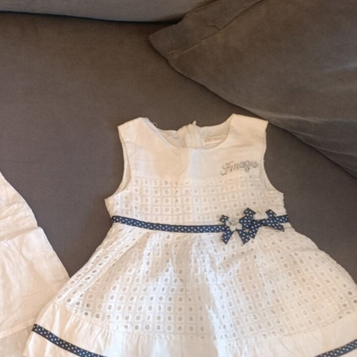 Set of 3 baby dresses, Benetton and Miss Image