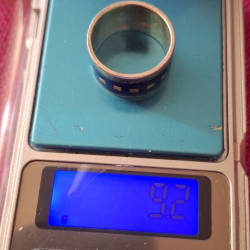 Silver Bracelet and Ring Set like new
