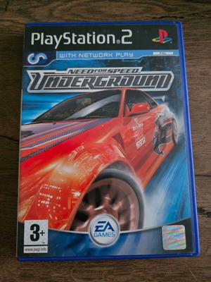 Need for Speed Underground PlayStation 2 (PS2) μεταχειρισμένο, EA Games