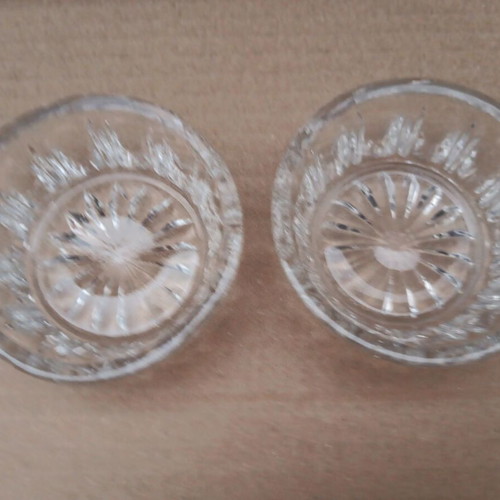 Salt cellars set of 2 used