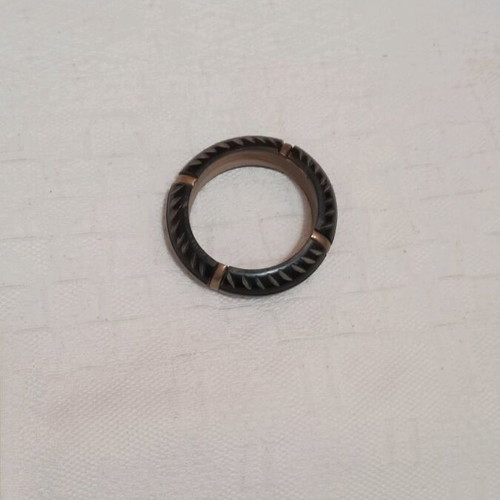 Hand bracelet like new, black and gold